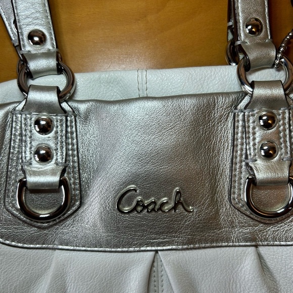 Vintage Coach Ashley shoulder satchel leather bag - Picture 3 of 16